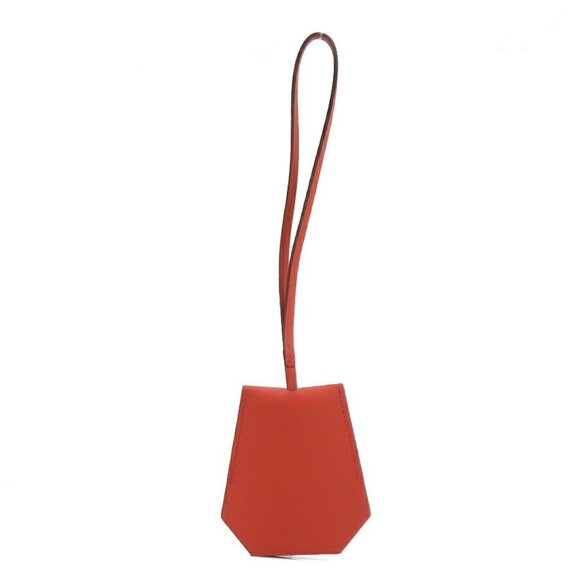 HERMES Brown Leather Charm - Picture 3 of 5